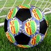 SIZE 5 Getafe CF Soccer Ball Colorful All Ages Machine Stitched PVC Competition Ready Durable High-Bounce