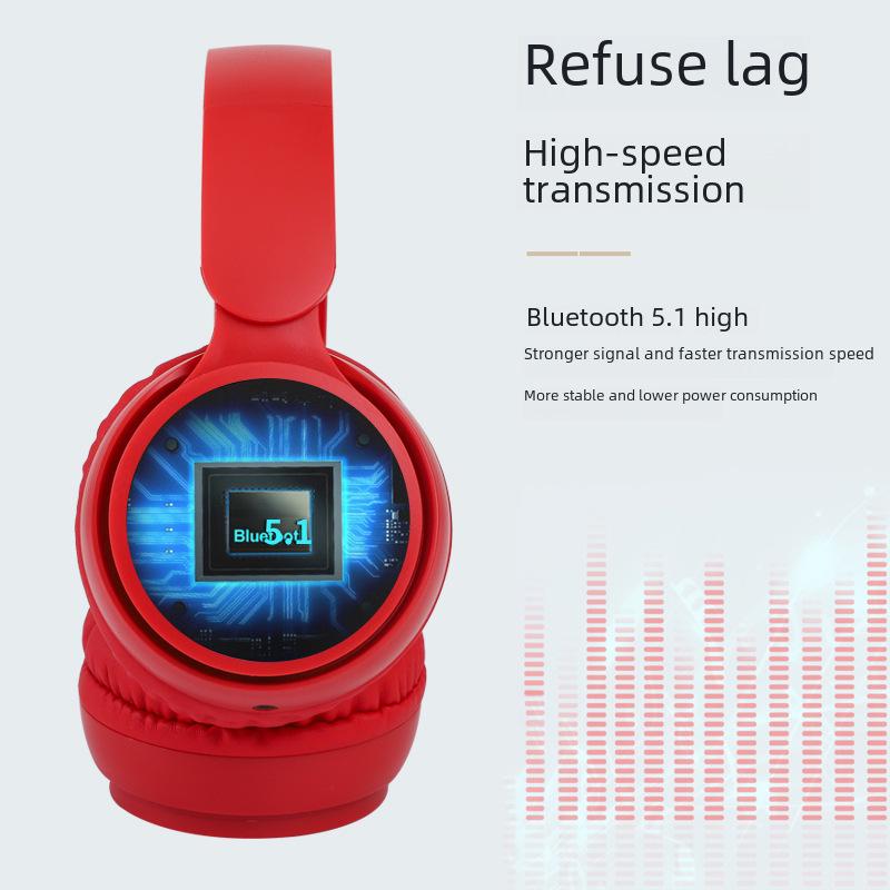 Bezdrátová Bluetooth sluchátka F68: Vhodné pro děti, hry a hovory
