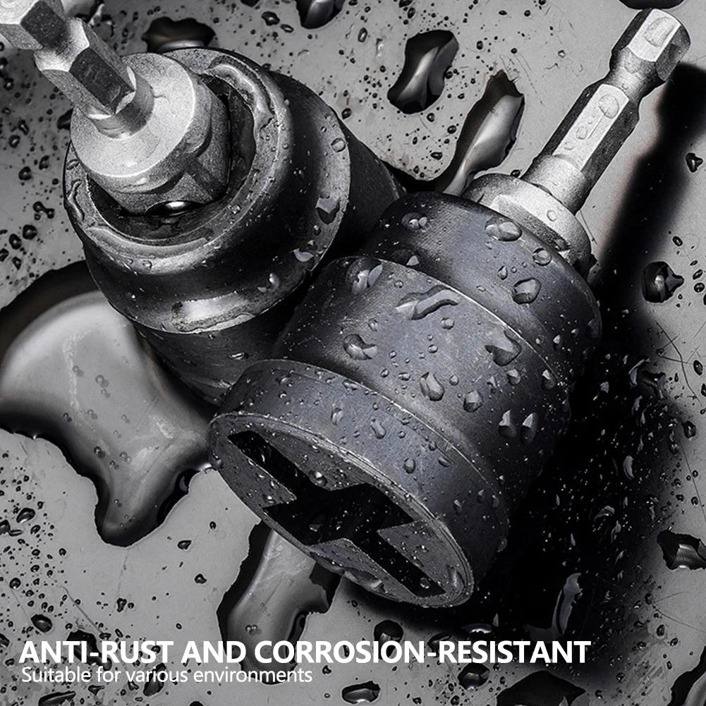 Scissor Car Jack Adapter Rv Stabilizer Jack Drill Adapter Car Disassemble Tool Steel Ball Joint Rod Impact Wrench Tool