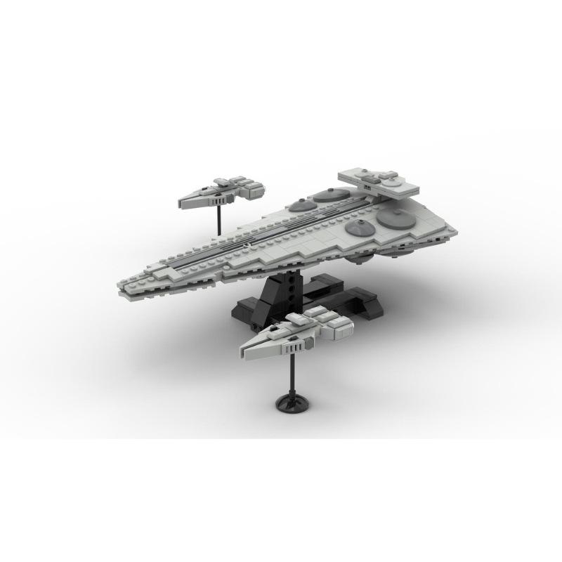 Платиновый BOBlocks MOC-94660-2 Крейсер класса «Blockade Runner» (Звездные войны)