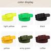 Candy Type  Men And Women Lovers General Belt Silica Gel Belt Plastic Bel
