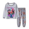 Children's Fashion Suit Skirt Round Neck Long Sleeve Top Pants