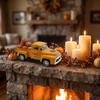 Vintage Pumpkin Die- Alloy Car Model Retro Decor Figurine
