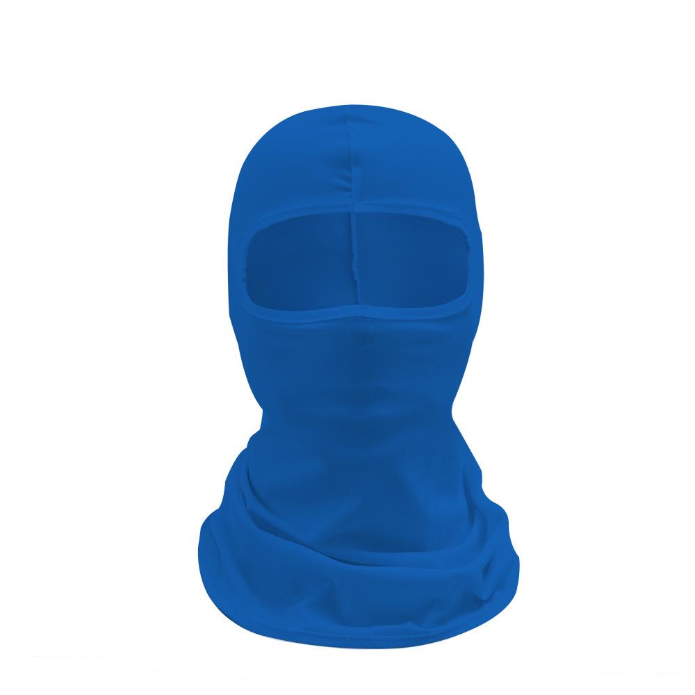 Summer Ice Silk Sunscreen Face Mask: Windproof Dustproof Balaclava for Cycling, Biking, and Outdoor Sports