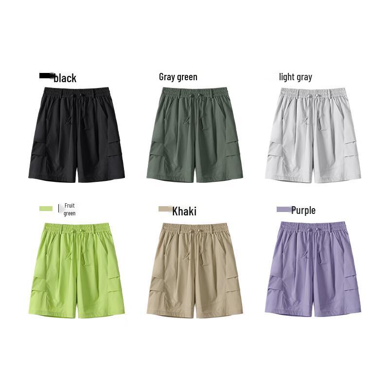 Warrior Men's Breathable Summer Casual Shorts