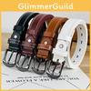 Womens Hollowout Needle Buckle Belt Versatile Decor Pu Leather Casual Korean
