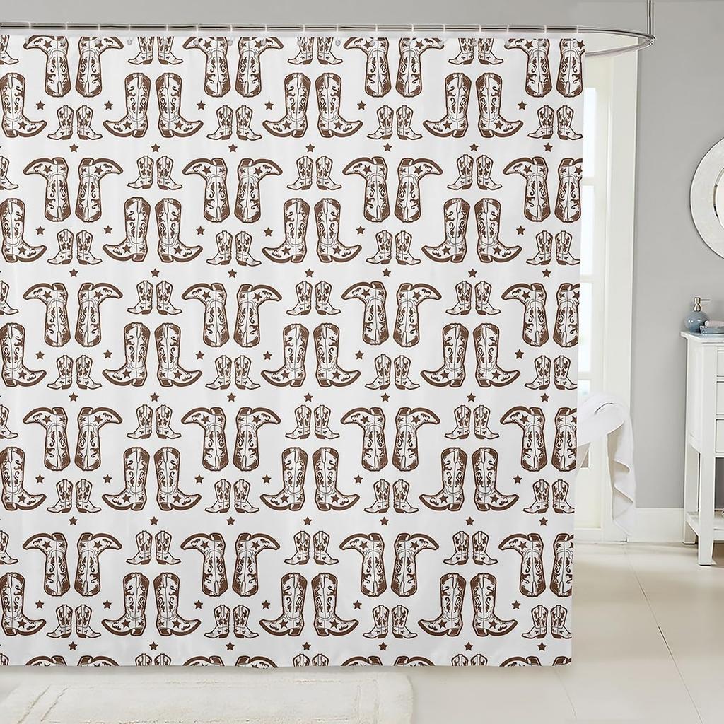 Cat Shower Curtain,Colorful Floral Bathroom Curtain,Kids Girls Boys Adult Cute Pet Animals Waterproof Fabrics Blue Sky Bathtub