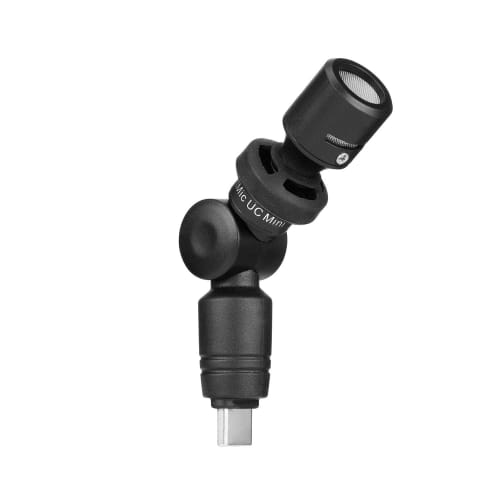 Saramonic SmartMic UC Mini Android Microphone, Type-C Connector, Omnidirectional, 180 Rotation, Anti-Vibration, Ultra-Lightweight (9g), Portable, Com