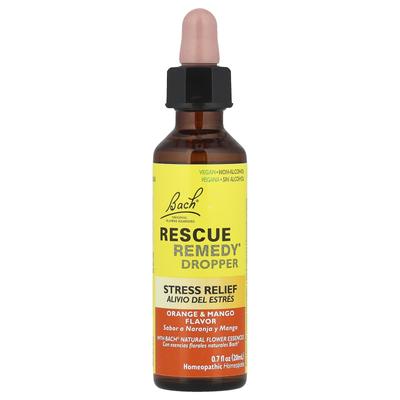 Rescue Remedy® Pipette, Orange & Mango, 0,7 fl oz (20 ml)