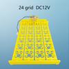 24/36 Grid Eggs Incubator Eggs Automatic Incubator Motor Turn Tray Poultry Incubation Equipment Farm Poultry Hatching Device