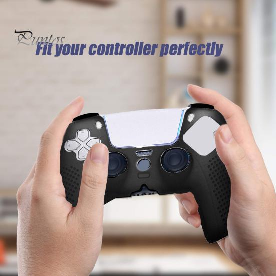 Gamepad Case Nonslip Grip Silicone Precise Hole Position Cover Antiscratch Gripenhancing Controller Protective Cover For