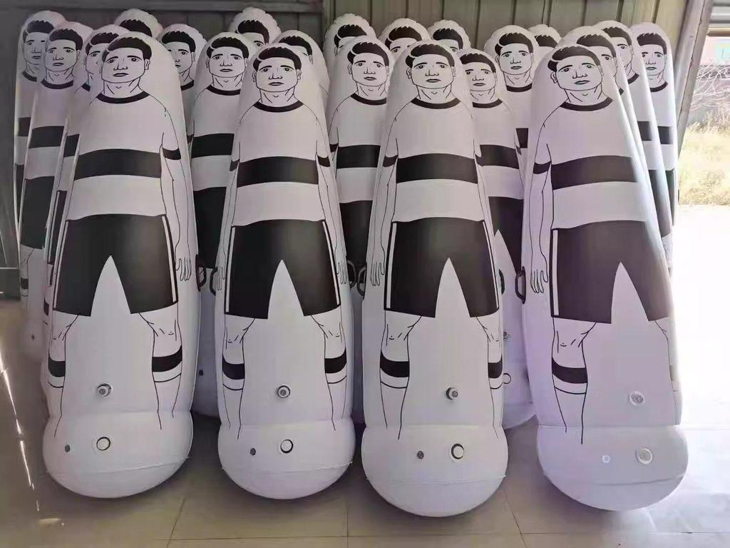 Roly-Poly Inflatable Training Wall Free Kick Target Dummy.