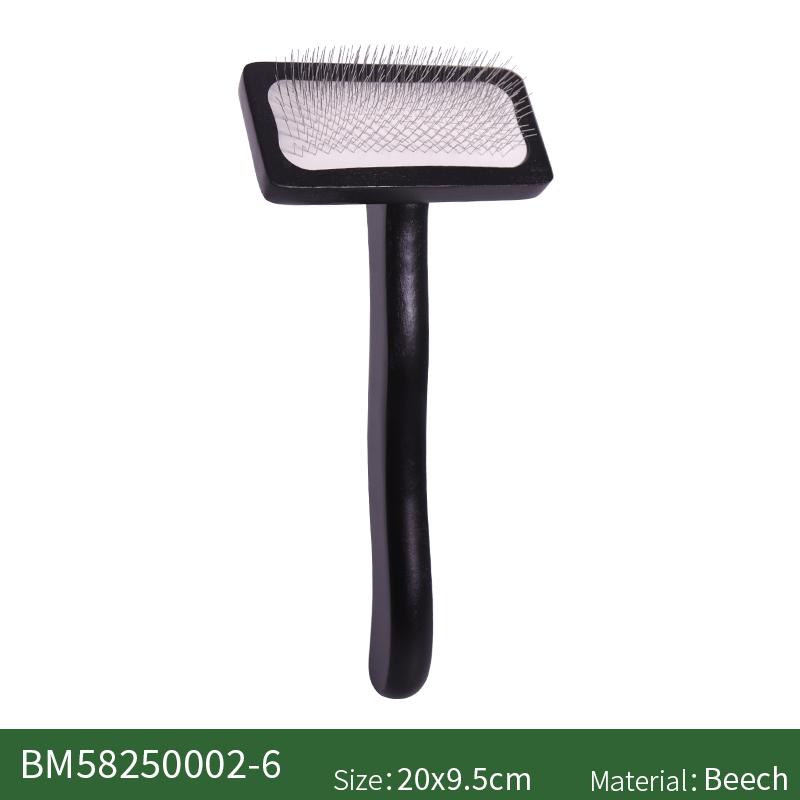 Pet Comb Wood  Massage Cute Hair Remover Cat Dog Brush for Grooming Bamboo Mini Rubber Custom Small Fine Needle