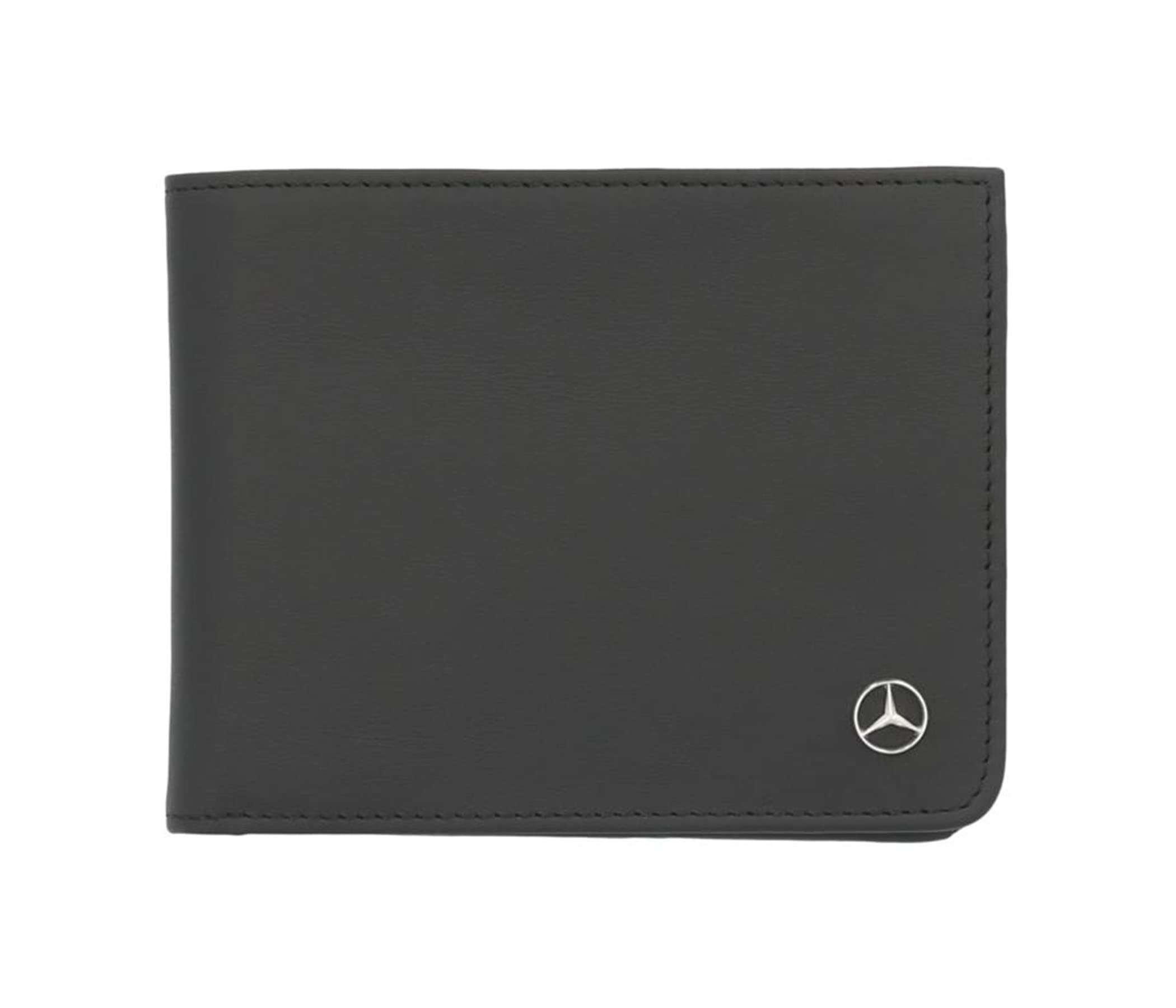 

Кошелек из натуральной кожи черный [Коллекция Mercedes-Benz], чёрный