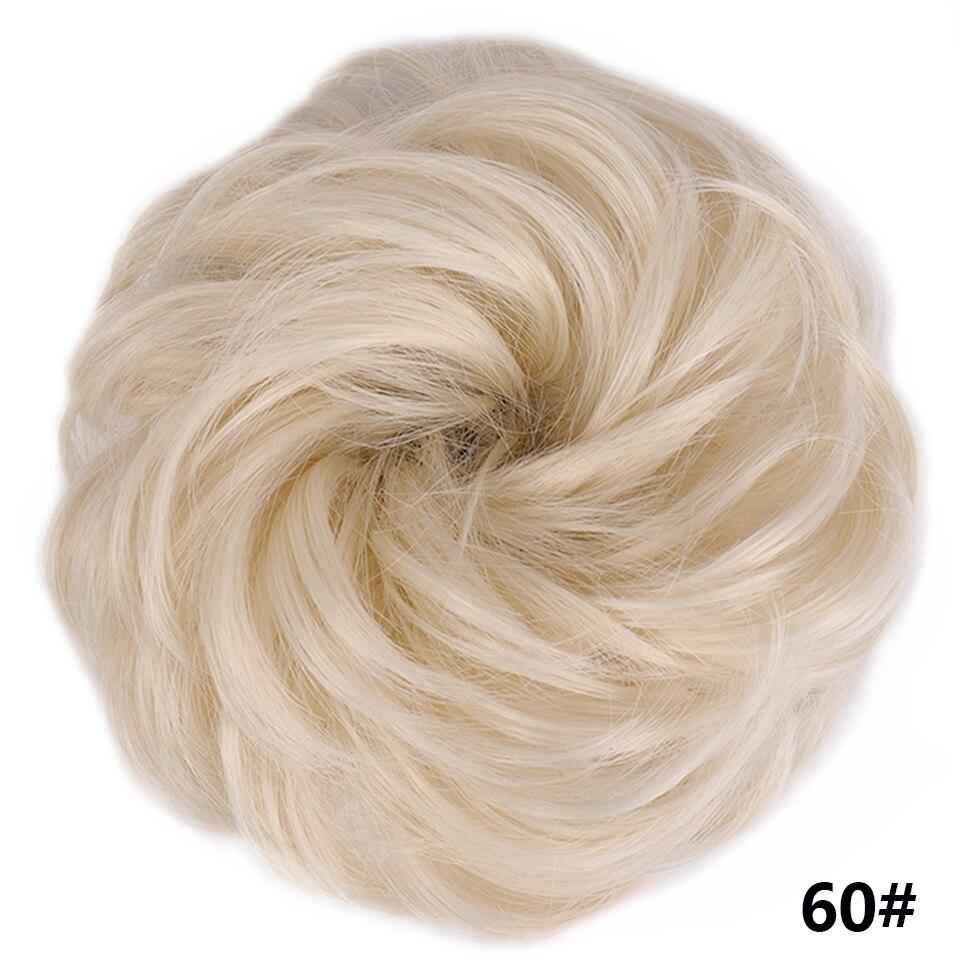 

Резинка для волос LUPU с резинкой, грязный пучок для волос, синтетические натуральные накладные волосы для женщин, высокотемпературное волокно