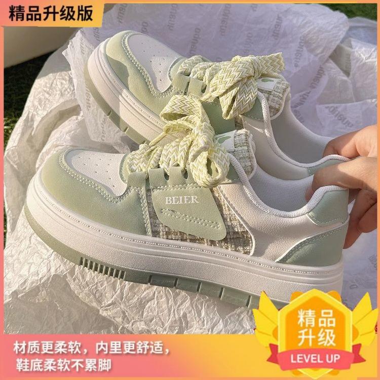 Xiaoxiangfeng 22 spring new platform shoes student leisure sports board shoes 35
