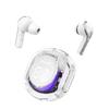 Air39 Bluetooth Earbuds: HK6 Second Generation In-Ear Sports & Gaming with Digital Display, Transparent Design