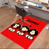 Custom Personalization Mafalda Print Area Rug - Soft, Washable Non-Slip Indoor Mat,Living Room,Home&Office Decorative Rug