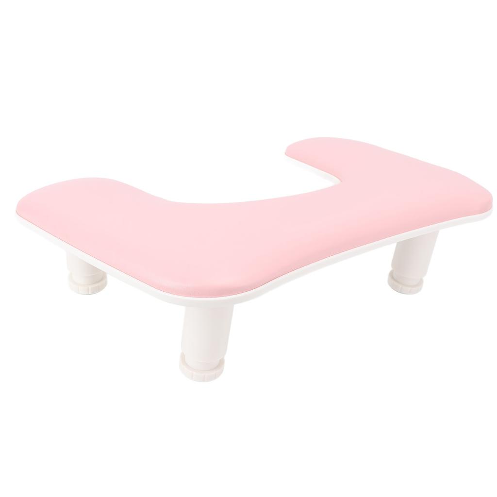 U Shaped Manicure Hand Rest Height Adjustatle Nail Arm Rest Stand Hand Rest Pillow for Nail Salon