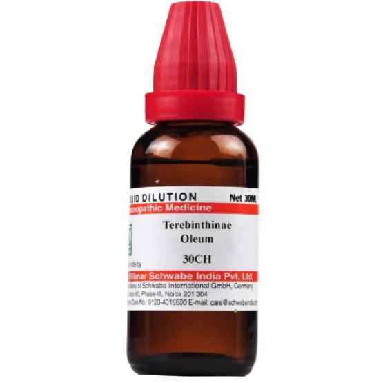 Dr. Willmar Schwabe India Terebinthinae Oleum Dilution - 30 CH - 30 Ml