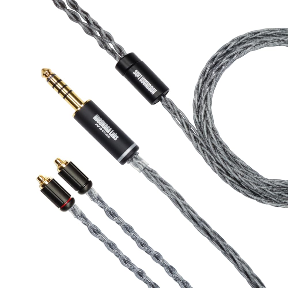 

NOBUNAGA Labs Ogre exclusive alloy conductor cable (Misago) [4.4mm 5-pole balanced/SENNHEISER MMCX] Copper-silver NLC-MSG