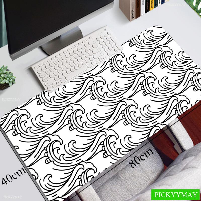 Blue Sea Waves Large Mouse Pad Xcm Big Computer Mousepads Gaming Mousepad Big Keyboard Mat Gamer Mouse Pads Desk Mats