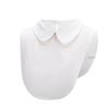 Blusa Camisa Vestido Gola Falsa Doce Tops Golas Removíveis Verão Outono Inverno Gola Falsa Removível Decorativa