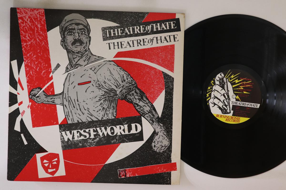 

LP Record THEATRE OF HATE Westworld TOH1 BURNING ROME 1982 UK Rock Used