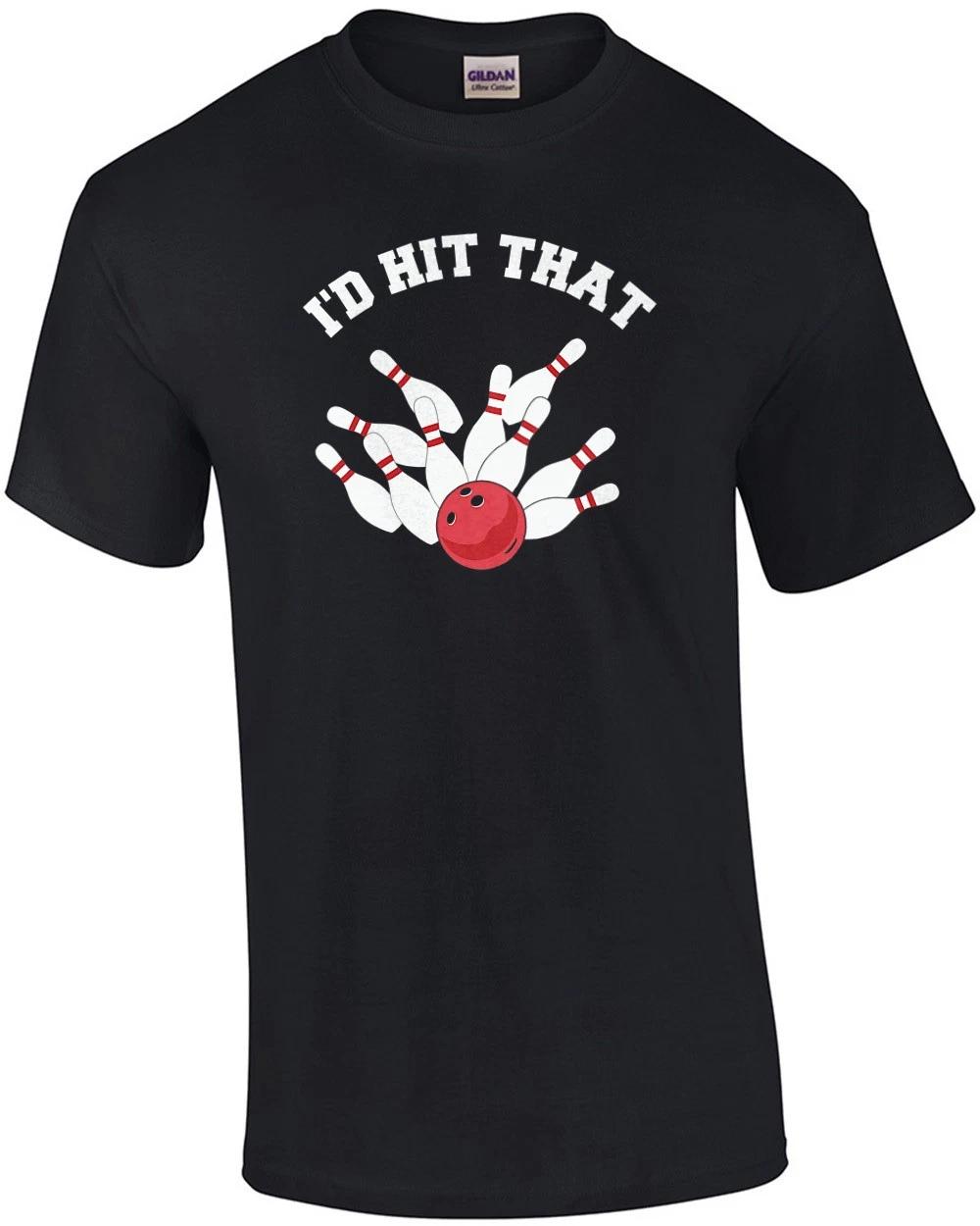 I d Hit That Funny Bowling Shirt 3XL