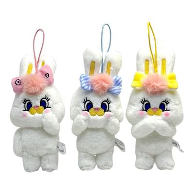 Set mit 3 MOMOREI Stilvollen Band-Maskottchen - Rico - Niedliches Plüschtier, Ca.. 17 cm