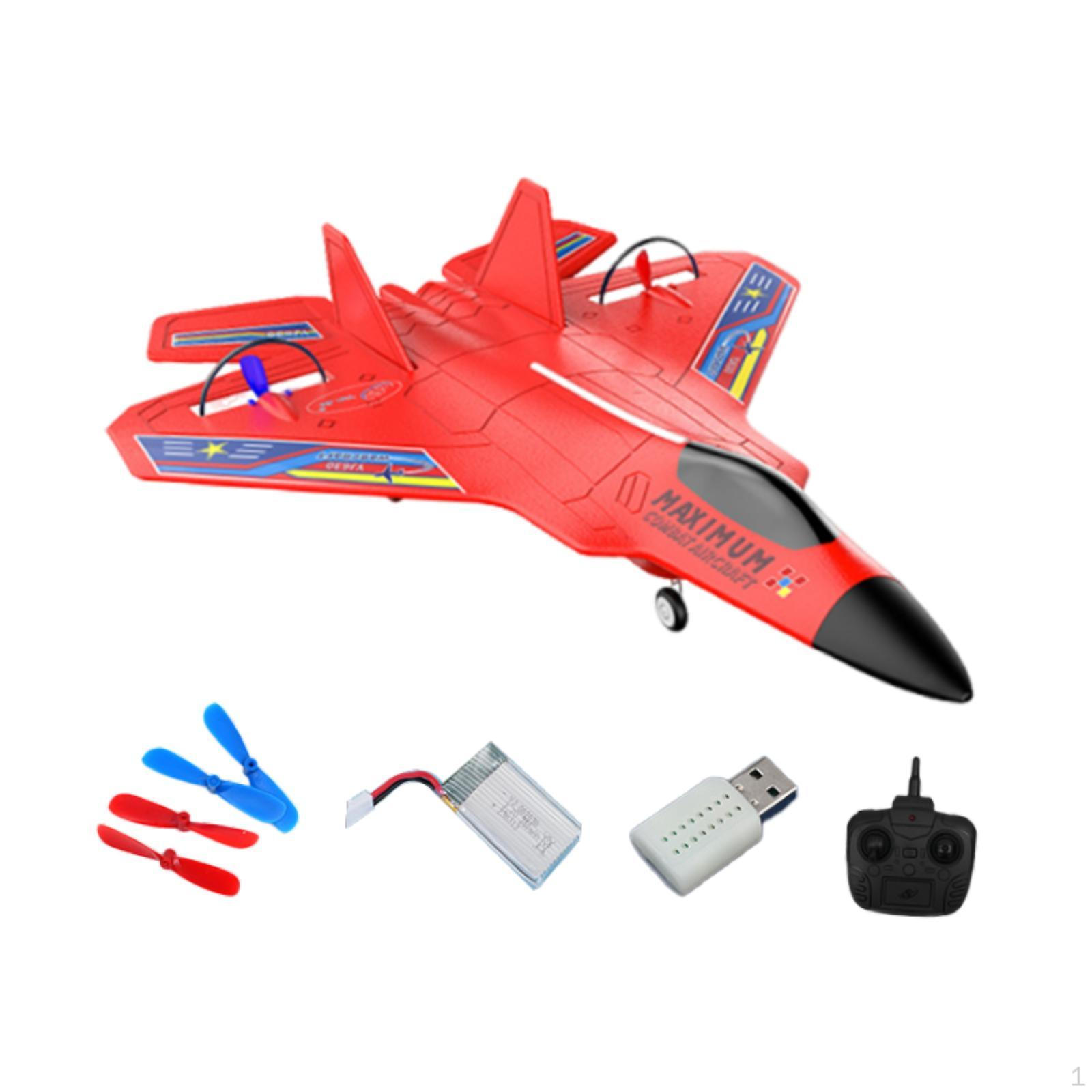 

RC Aircraft with Gyro Stabilization for Outdoor Fun, Remote Control Plane All Ages червоний