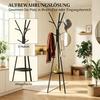Stylish Coat Stand, Practical Hanger, Versatile Hook Stand, Modern Clothes Rack (only with clothes rack)