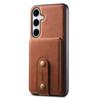 DENIOR D14 For Samsung Galaxy S24+ Case Kickstand Card Slots Phone Cover Magnetic Case