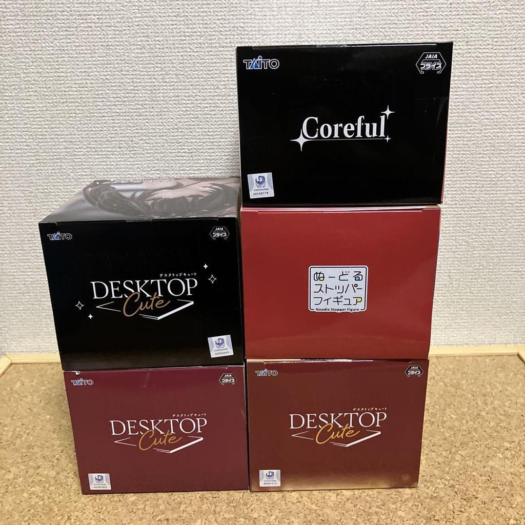 [USED] Date A Live Tokisaki Kurumi 5 items * DESKTOP Cat Ear Maid Noodle