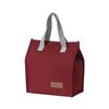 Travel Thermal Insulation Lunch Box Storage Bag Handbag Solid Color Multifunctional Kid School Lunch Bags Picnic Food Pouch