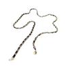Metal Chain Waist Chain for Women In Summer with Denim Elegant Dress Decoration Accessories Knitted Leather Small Fragrance Belt