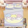 MINISO Cartoon Little Twin Star Quilt Cover Sanrio Cute Girl Printed Children Soft Customizable Bedding Custom Made Home Bedroom
