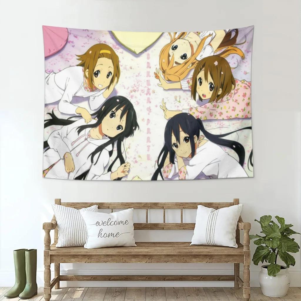 Room Decor Aesthetic Decorative Cartoon Photo Background Cloth Table Anime Wall Hanging Tapestry Japan Kawaii New KON