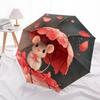 1pc Cute Mouse Automatic Open/Close Umbrella - Compact Travel Umbrella, Gift for Birthday, Holiday Yy260106001