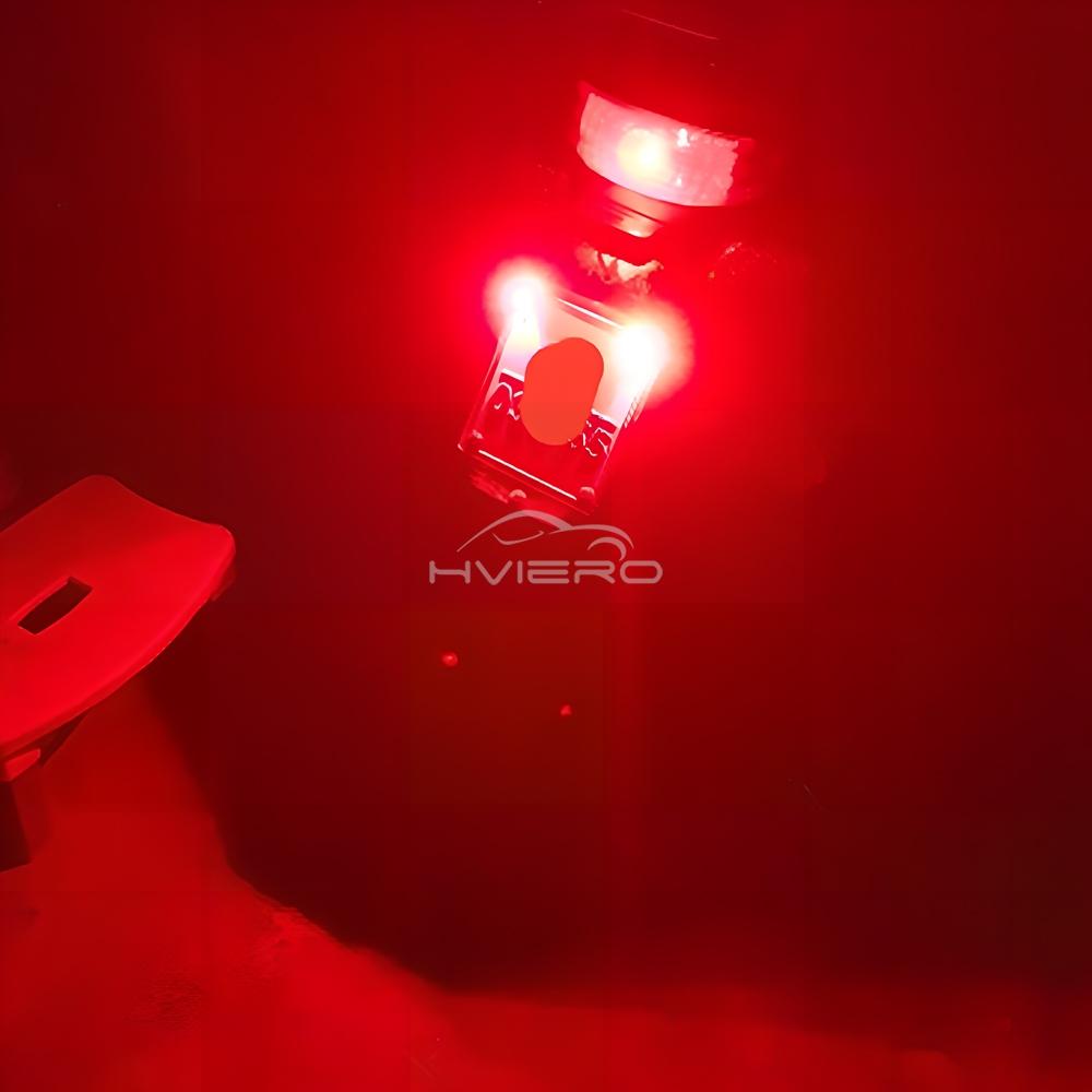 2pcs Eagle Eye Led Motorcycle Car Daytime Running Light Super Bright Turn Signal License Plate Tail Reverse Brake Clearance Lamp