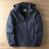 Men's Outdoor Fleece-Lined Windproof Waterproof Jacket
