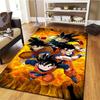 Tappeto Dragon Ball Z per Soggiorno Camera da Letto Casa Decorazione Divano Tappetino Antiscivolo per Gioco Bambini