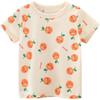 27home Korean Style Girls' Summer 2024 Short-Sleeve T-shirt