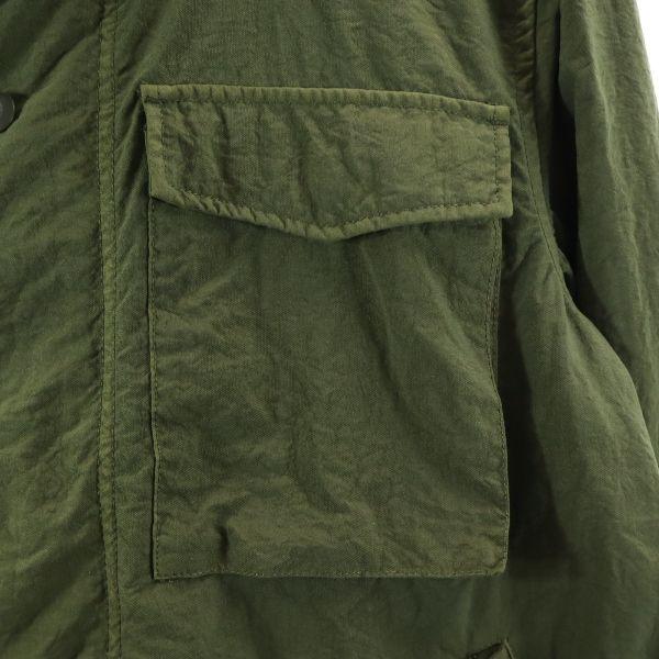 Unused Johnbull Garment Dyed M-65 Jacket S Khaki Nylon Men's Used