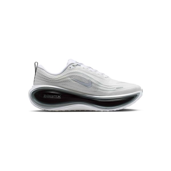 Nike Vomero Plus לבן שחור אפור קריר נעלי סניקרס לגברים כסף מתכתי II7181-102