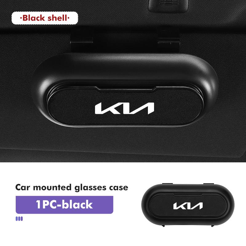 Car Portable Sun Visor Sunglasses Holder Case Glasses Boxes Interior Accessories For KIA Ceed Sportage Rio K5 K2 Optima Cerato drlqc11