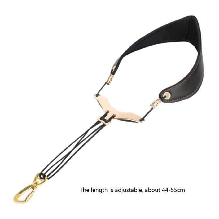 Saxophone Strap Adjustable Neck Strap Sax Harness Comfortable and Breathable