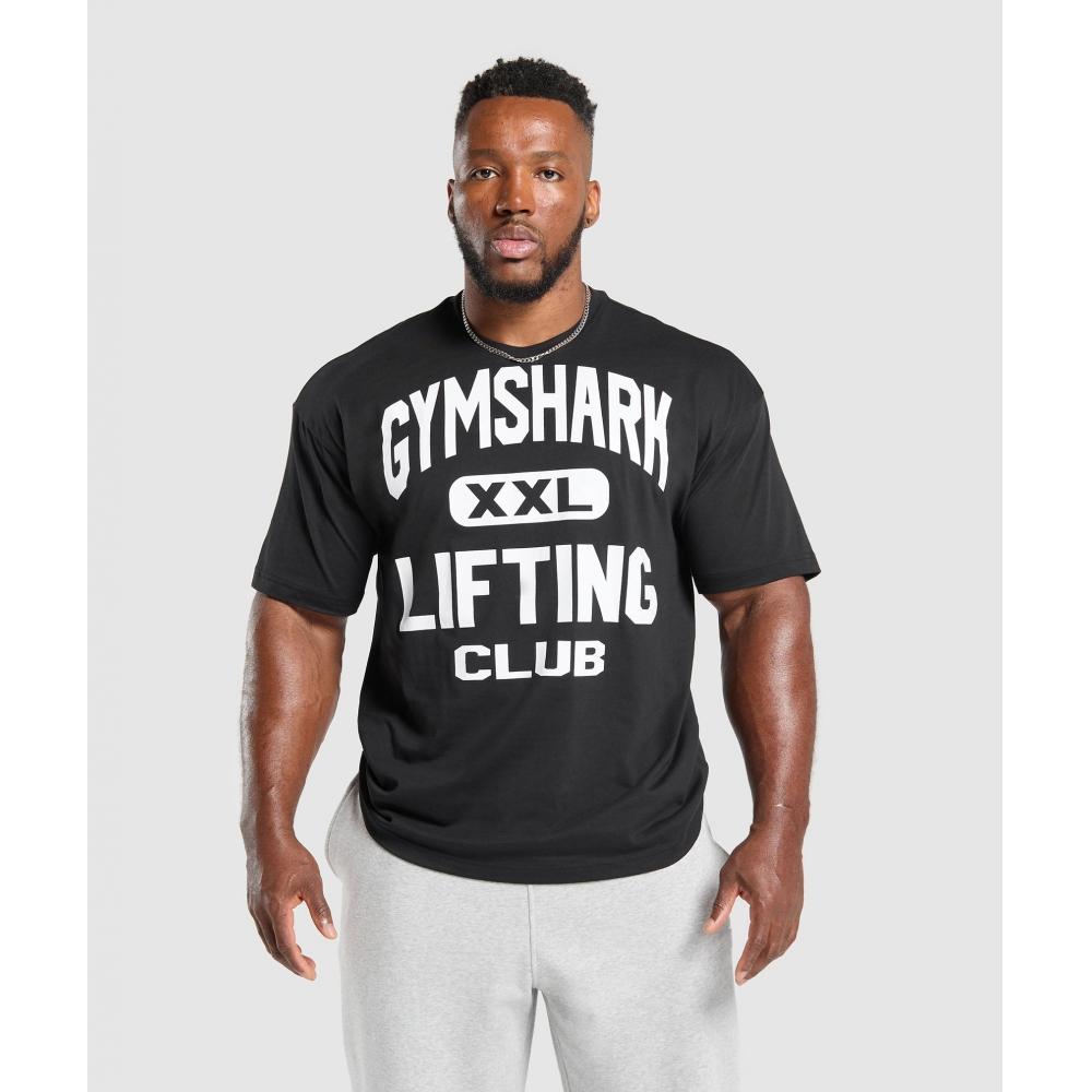 

Футболка Gymshark Xxl Graphic T черная A7a3f Bb2j XS