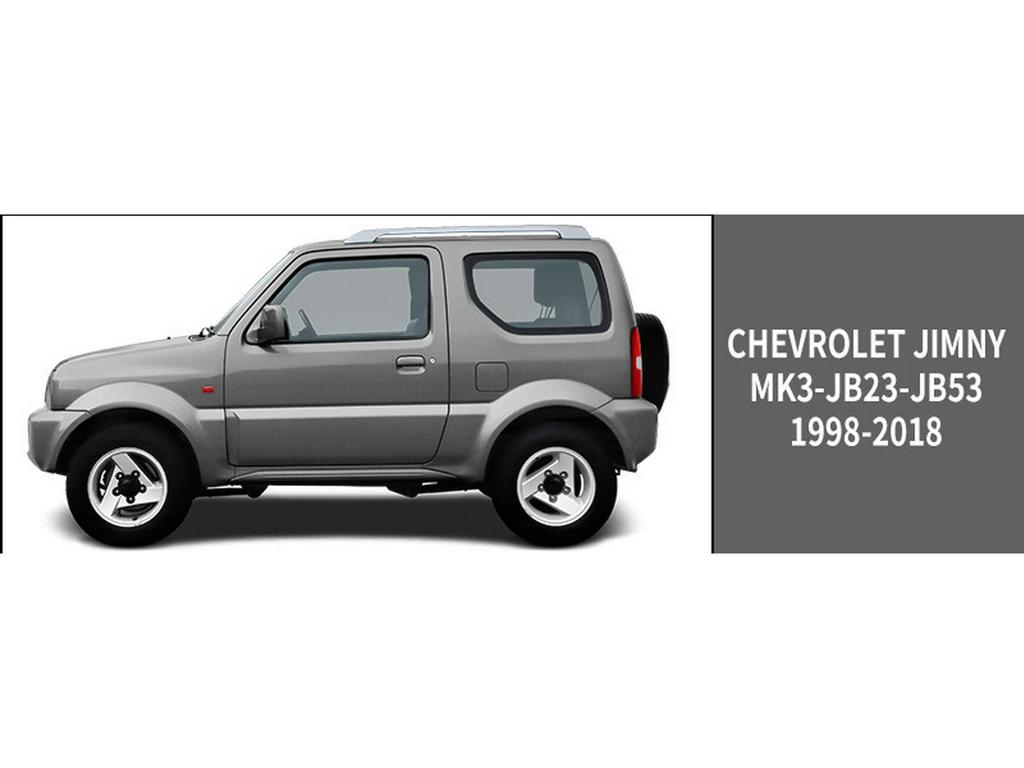 Chevrolet JIMNY Window Rain & Sun Visor Spoilers