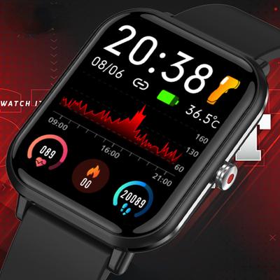 Esfera de reloj personalizada Smartwatch deportivo para hombre IP68 Impermeable Frecuencia cardíaca Presión arterial Smartwatch para mujer Para Android IOS